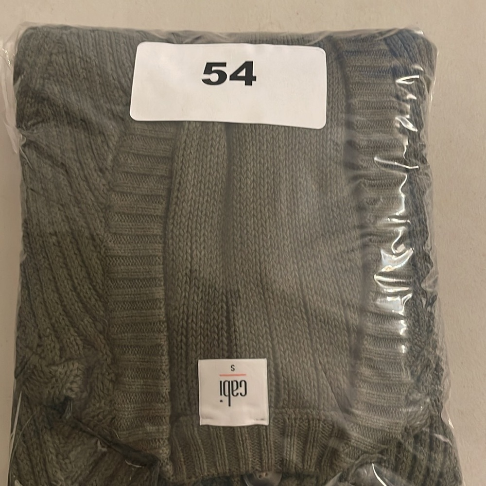CAbi Aerial Green Knit Cardigan Sweater 
Size:‎ Small - Picture 12 of 12